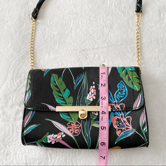 Floral Print Chain Strap Purse - Picture 10 of 11